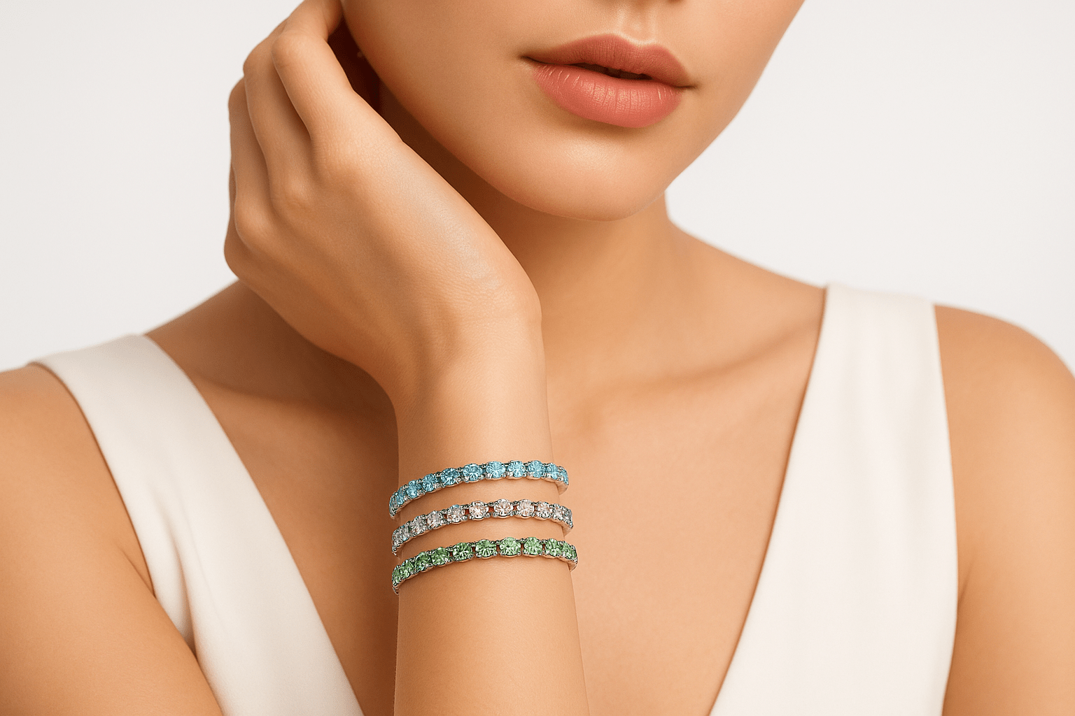 Come abbinare e indossare il bracciale tennis Swarovski - Nel Mondo Di Alice
