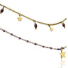 2 collane in 1 Purple Star - Nel Mondo Di Alice