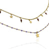 2 collane in 1 Purple Star - Nel Mondo Di Alice