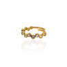 Anello Around Zircon - Nel Mondo Di Alice