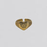 Anello Chevalier “ogni cuore ha la sua storia” Gold - Nel Mondo Di Alice