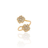 Anello Double Flower - Nel Mondo Di Alice