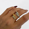Anello Double Wave - Nel Mondo Di Alice