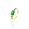 Anello Rectangular Lux - Nel Mondo Di Alice