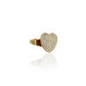 Anello Zircon Heart Luxury - Nel Mondo Di Alice