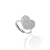 Anello Zircon Heart Luxury - Nel Mondo Di Alice