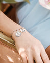 Bracciale del Bianconiglio “Per quanto tempo è per sempre? A volte solo un secondo” - Nel Mondo Di Alice