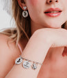Bracciale del Cappellaio Matto “Buon non compleanno” - Nel Mondo Di Alice