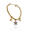 Bracciale pepite stelline - Nel Mondo Di Alice
