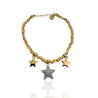 Bracciale pepite stelline - Nel Mondo Di Alice