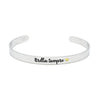 Bracciale rigido “Brilla sempre” - Nel Mondo Di Alice