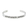 Bracciale rigido “Praticamente perfetta” - Nel Mondo Di Alice