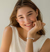 Bracciale rigido “Sorridi sempre” - Nel Mondo Di Alice