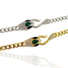 Bracciale Snake Green Luxury - Nel Mondo Di Alice