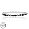 Bracelet Tennis Style - Black - Nel Mondo Di Alice