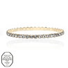 Bracelet Tennis Style - Crystal Gold - Nel Mondo Di Alice