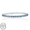 Bracelet Tennis Style - Light Saphire - Nel Mondo Di Alice