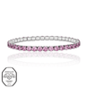 Bracelet Tennis Style - Rose - Nel Mondo Di Alice