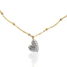 Collana Cuoricino Appeso Gold - Nel Mondo Di Alice