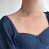 Collana Fiocchetto Elegante Silver - Nel Mondo Di Alice