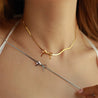 Collana Fiocchetto Elegante Silver - Nel Mondo Di Alice