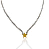 Collana Tennis Bicolore Star - Nel Mondo Di Alice