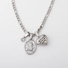 Collana “Tris Di Amore” Silver - Nel Mondo Di Alice