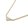 Collier Tennis Cuoricino con cursore - Nel Mondo Di Alice