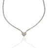 Collier Tennis Cuoricino con cursore - Nel Mondo Di Alice