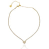 Collier Tennis Cuoricino con cursore - Nel Mondo Di Alice