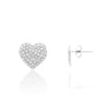 Orecchini Zircon Heart - Nel Mondo Di Alice